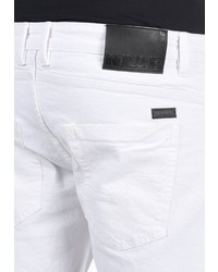 weiße Jeansshorts von INDICODE