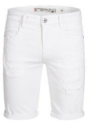 weiße Jeansshorts von INDICODE
