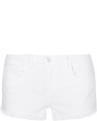 weiße Jeansshorts von L'Agence