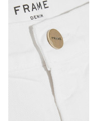 weiße Jeansshorts von Frame Denim