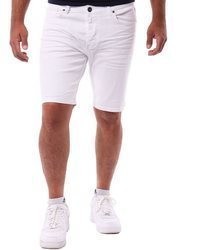 weiße Jeansshorts von Reslad