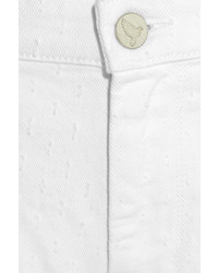 weiße Jeansshorts von MiH Jeans