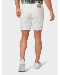 weiße Jeansshorts von Tom Tailor Denim