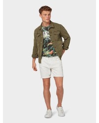 weiße Jeansshorts von Tom Tailor Denim