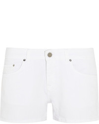 weiße Jeansshorts von Victoria Beckham