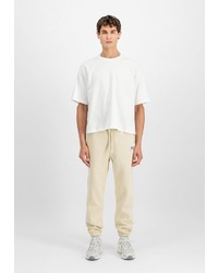 weiße Jogginghose von Alpha Industries