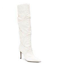 weiße kniehohe Stiefel aus Leder von L'Autre Chose