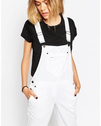 weiße Latzhose von Asos