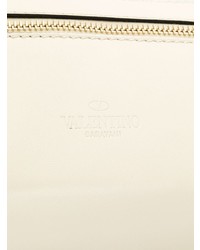 weiße Leder Bauchtasche von Valentino