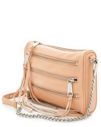 weiße Leder Clutch von Rebecca Minkoff