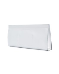 weiße Leder Clutch von MM6 MAISON MARGIELA