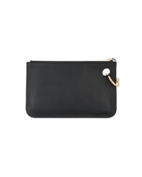 weiße Leder Clutch von JW Anderson