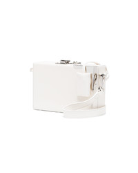 weiße Leder Clutch von Calvin Klein 205W39nyc
