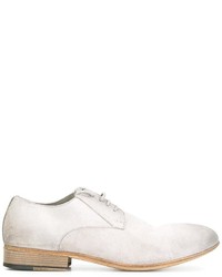 weiße Leder Derby Schuhe von Marsèll