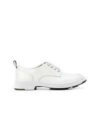 weiße Leder Derby Schuhe von Pezzol 1951