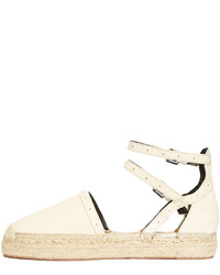 weiße Leder Espadrilles von Rebecca Minkoff