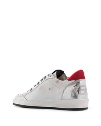 weiße Leder niedrige Sneakers mit Sternenmuster von Golden Goose