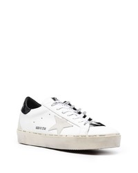 weiße Leder niedrige Sneakers mit Sternenmuster von Golden Goose