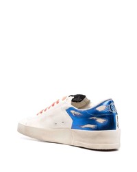 weiße Leder niedrige Sneakers mit Sternenmuster von Golden Goose