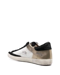 weiße Leder niedrige Sneakers mit Sternenmuster von Golden Goose