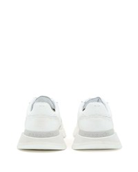 weiße Leder niedrige Sneakers von Maison Margiela