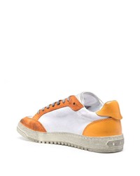 weiße Leder niedrige Sneakers von Off-White