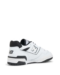 weiße Leder niedrige Sneakers von New Balance