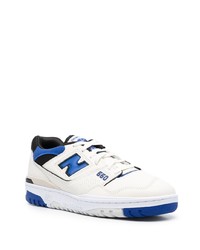 weiße Leder niedrige Sneakers von New Balance