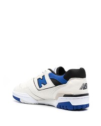 weiße Leder niedrige Sneakers von New Balance