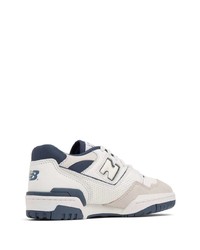 weiße Leder niedrige Sneakers von New Balance