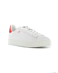 weiße Leder niedrige Sneakers von Rossignol