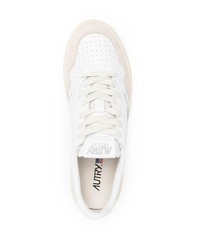 weiße Leder niedrige Sneakers von AUTRY