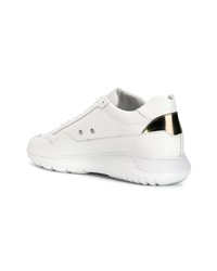 weiße Leder niedrige Sneakers von Hogan