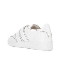 weiße Leder niedrige Sneakers von Senso