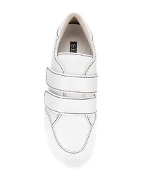 weiße Leder niedrige Sneakers von Senso