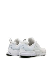 weiße Leder niedrige Sneakers von Nike