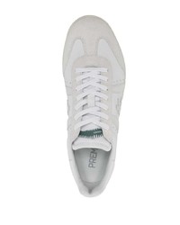 weiße Leder niedrige Sneakers von Premiata