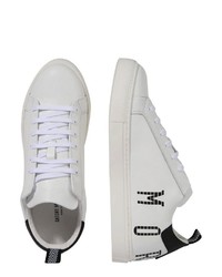 weiße Leder niedrige Sneakers von Antony Morato