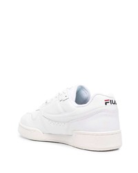 weiße Leder niedrige Sneakers von Fila