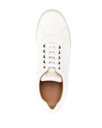 weiße Leder niedrige Sneakers von Camper