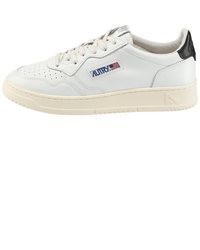 weiße Leder niedrige Sneakers von AUTRY