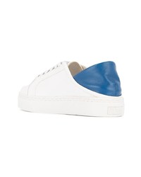 weiße Leder niedrige Sneakers von Senso