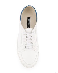 weiße Leder niedrige Sneakers von Senso