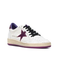 weiße Leder niedrige Sneakers von Golden Goose Deluxe Brand