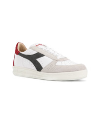 weiße Leder niedrige Sneakers von Diadora