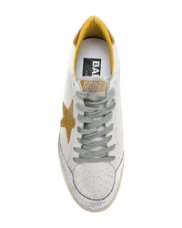 weiße Leder niedrige Sneakers von Golden Goose Deluxe Brand