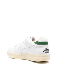 weiße Leder niedrige Sneakers von Diadora