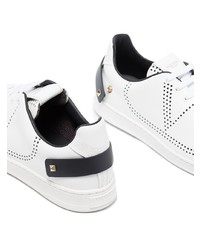 weiße Leder niedrige Sneakers von Valentino Garavani