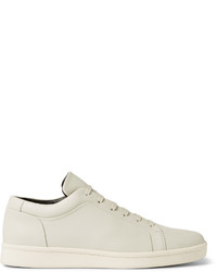 weiße Leder niedrige Sneakers von Balenciaga