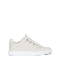 weiße Leder niedrige Sneakers von Balenciaga